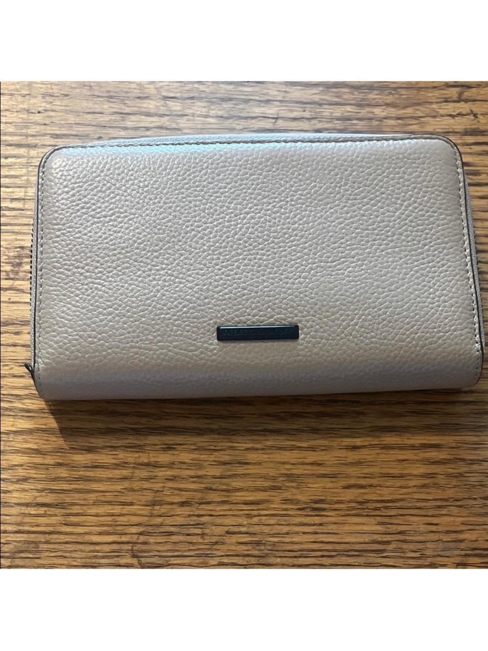 Rebecca Minkoff Taupe Leather Zip Wallet - Women - Picture 12 of 12